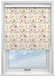 Longmoor, Pink Carnation - Twist&Fit Roller Blind